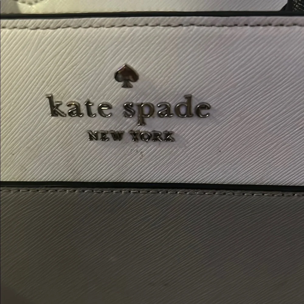 Kate Spade Gray and Black Satchel with Structured Design - Picture 2 of 2